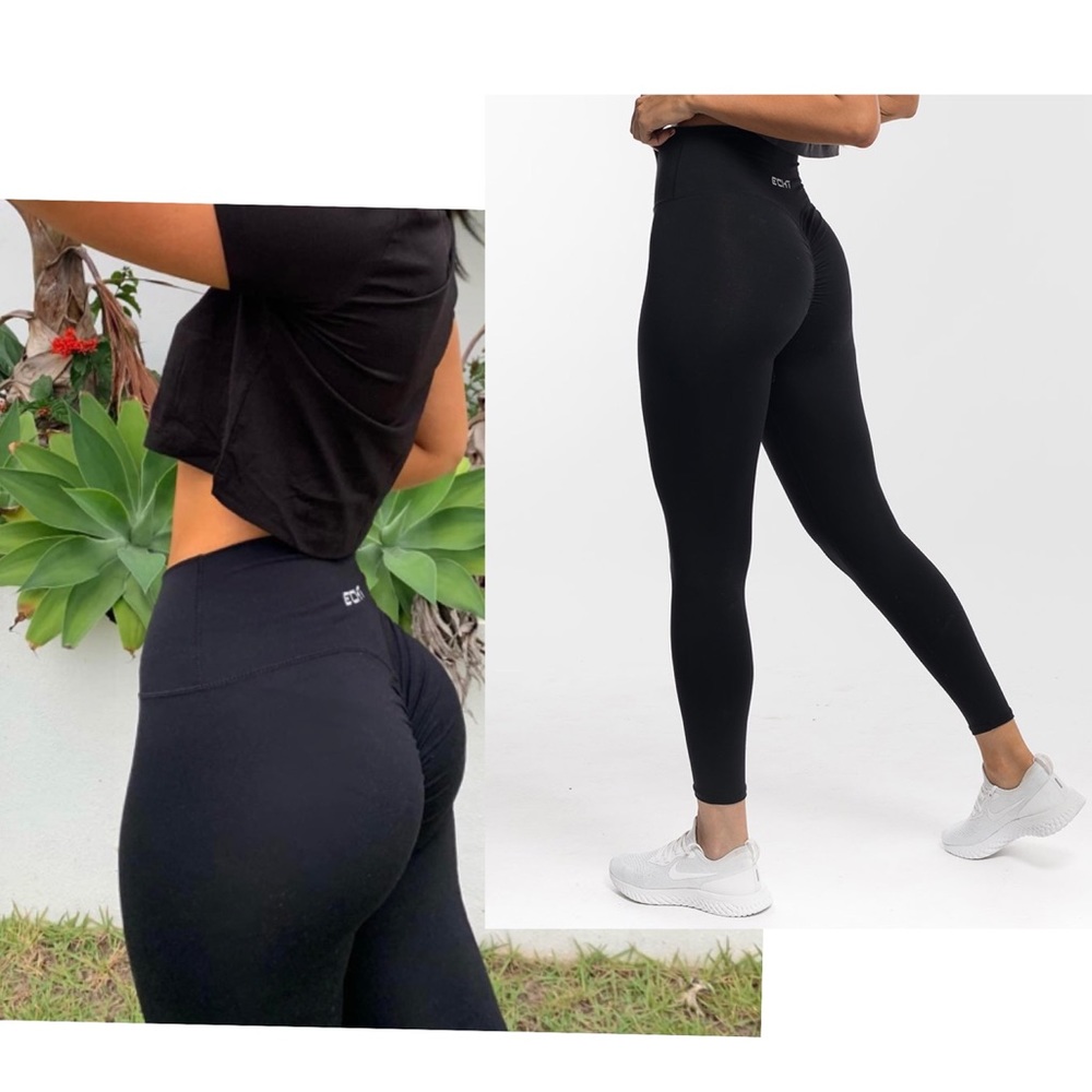 ECHT Black High-Waisted Leggings